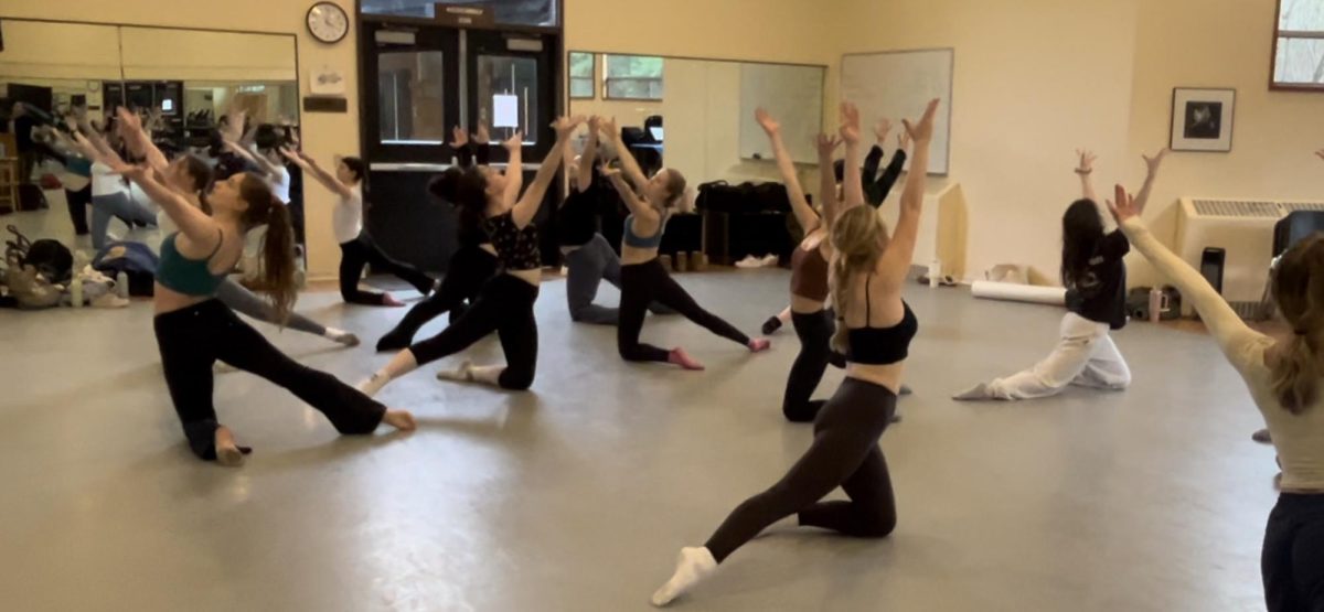 Dancers preparing for this years “Catalyst”